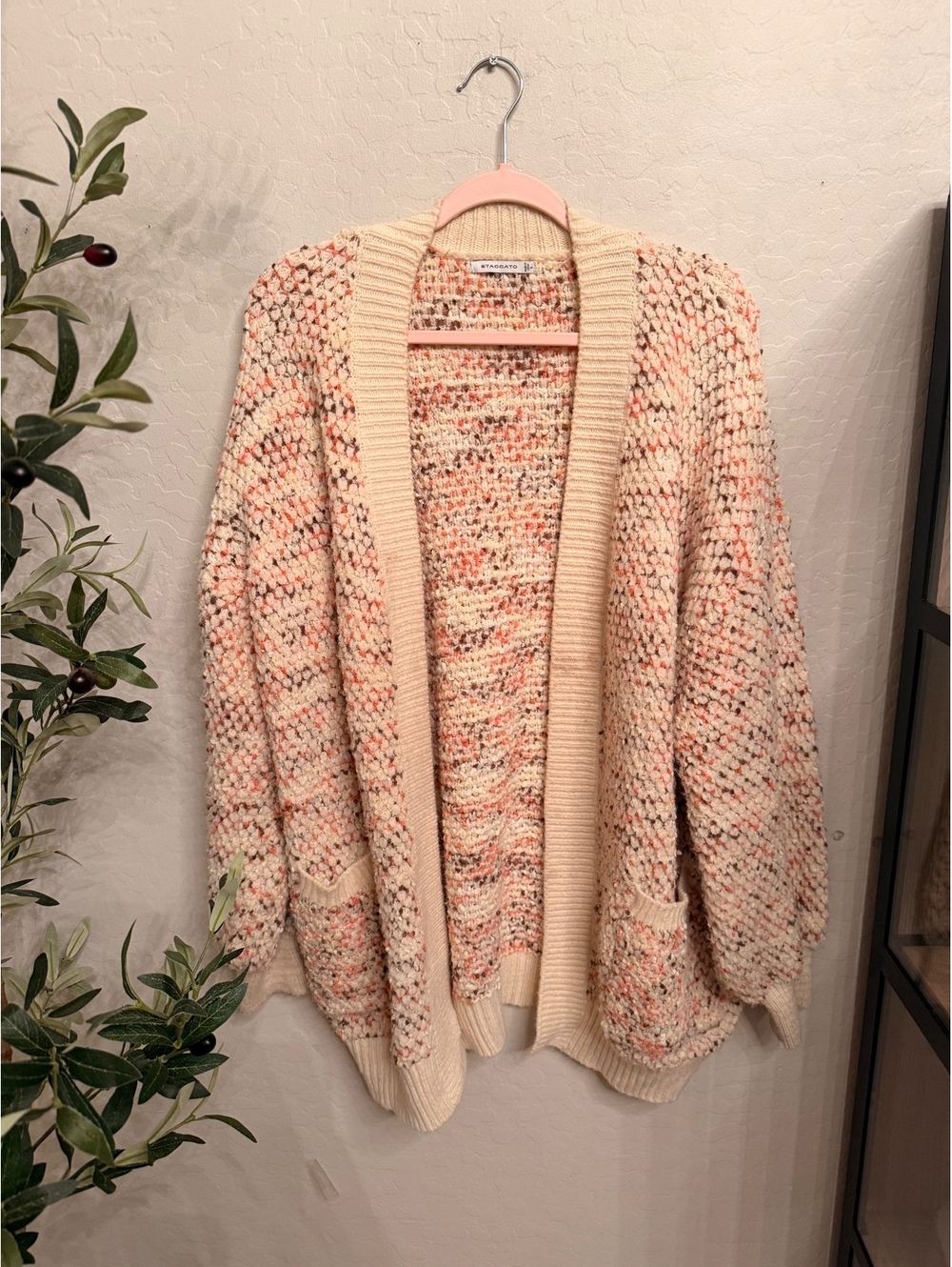 Staccato open cardigan